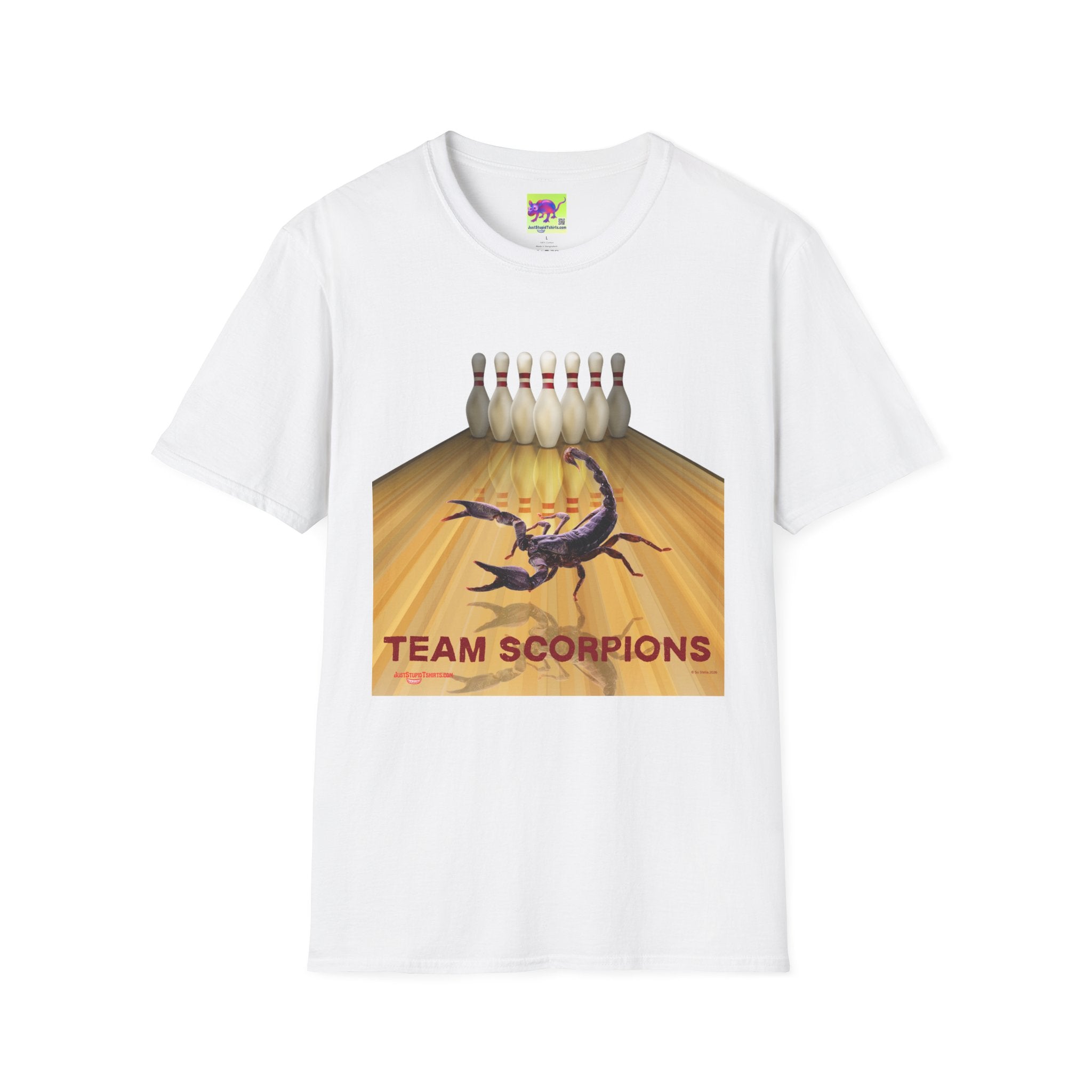 Team Bowling T-Shirt — Lane Graphic Tee- Don't get stung!