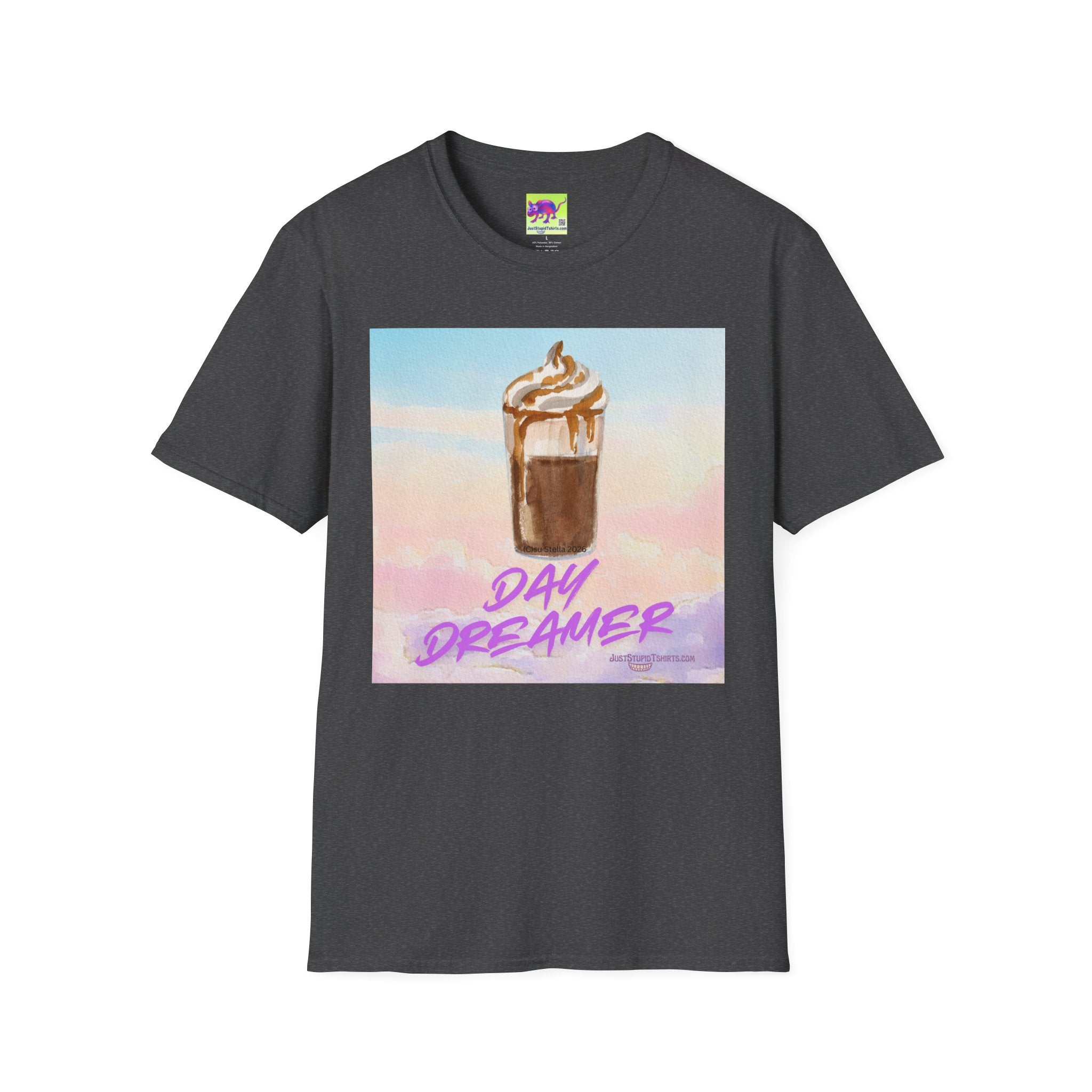 Daydreamer Coffee Tee — Iced Frappe Graphic T-Shirt