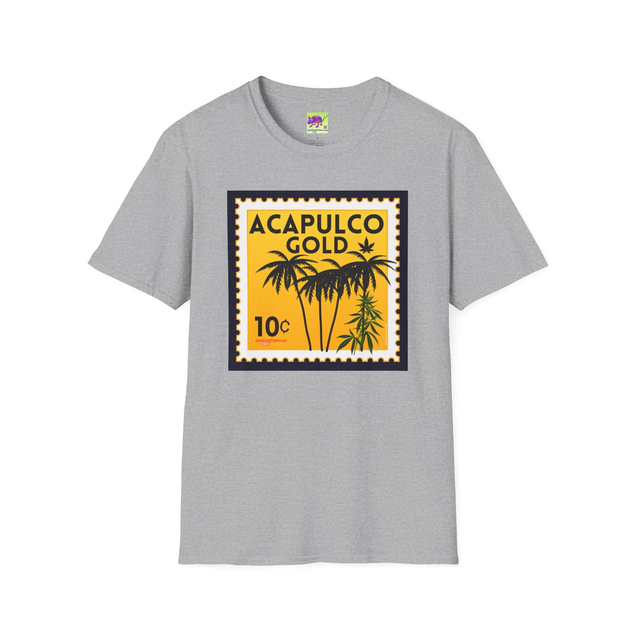 Acapulco Gold Vintage Palm Stamp Graphic Tee