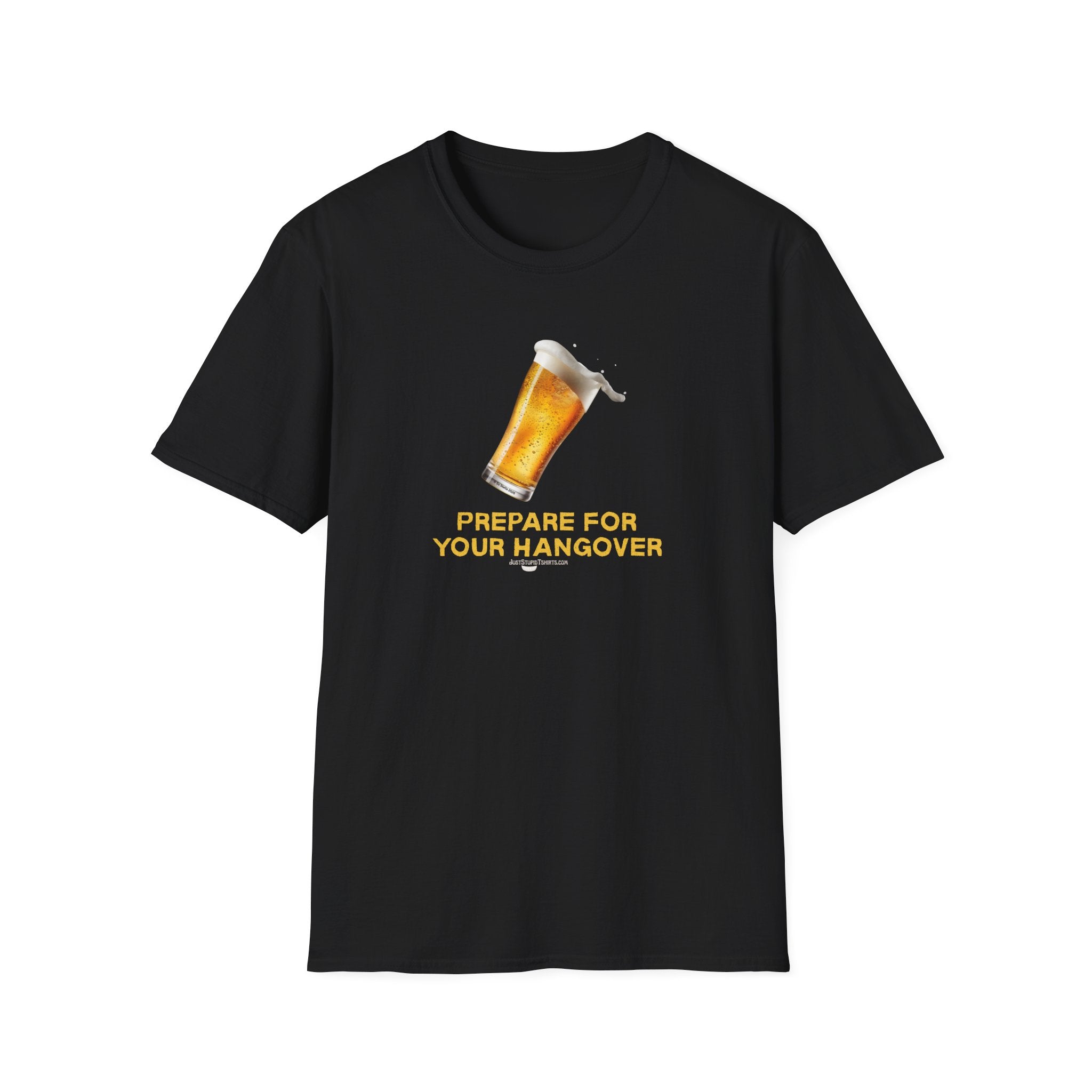 'Prepare For Your Hangover' Funny Pint Shirt- Lager, IPA, Tap Beer, Keg Beer, Beer Graphic T-Shirt —