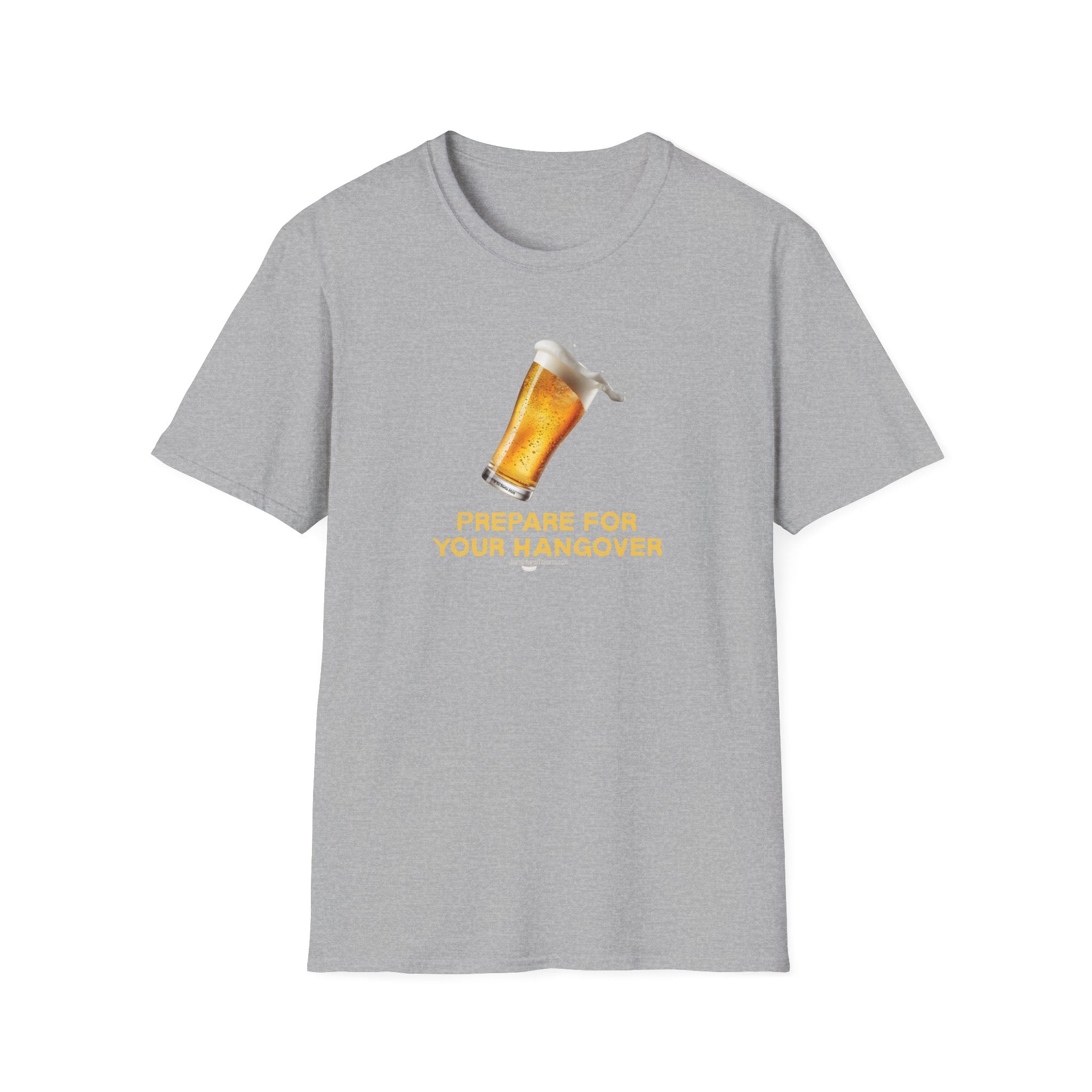 'Prepare For Your Hangover' Funny Pint Shirt- Lager, IPA, Tap Beer, Keg Beer, Beer Graphic T-Shirt —