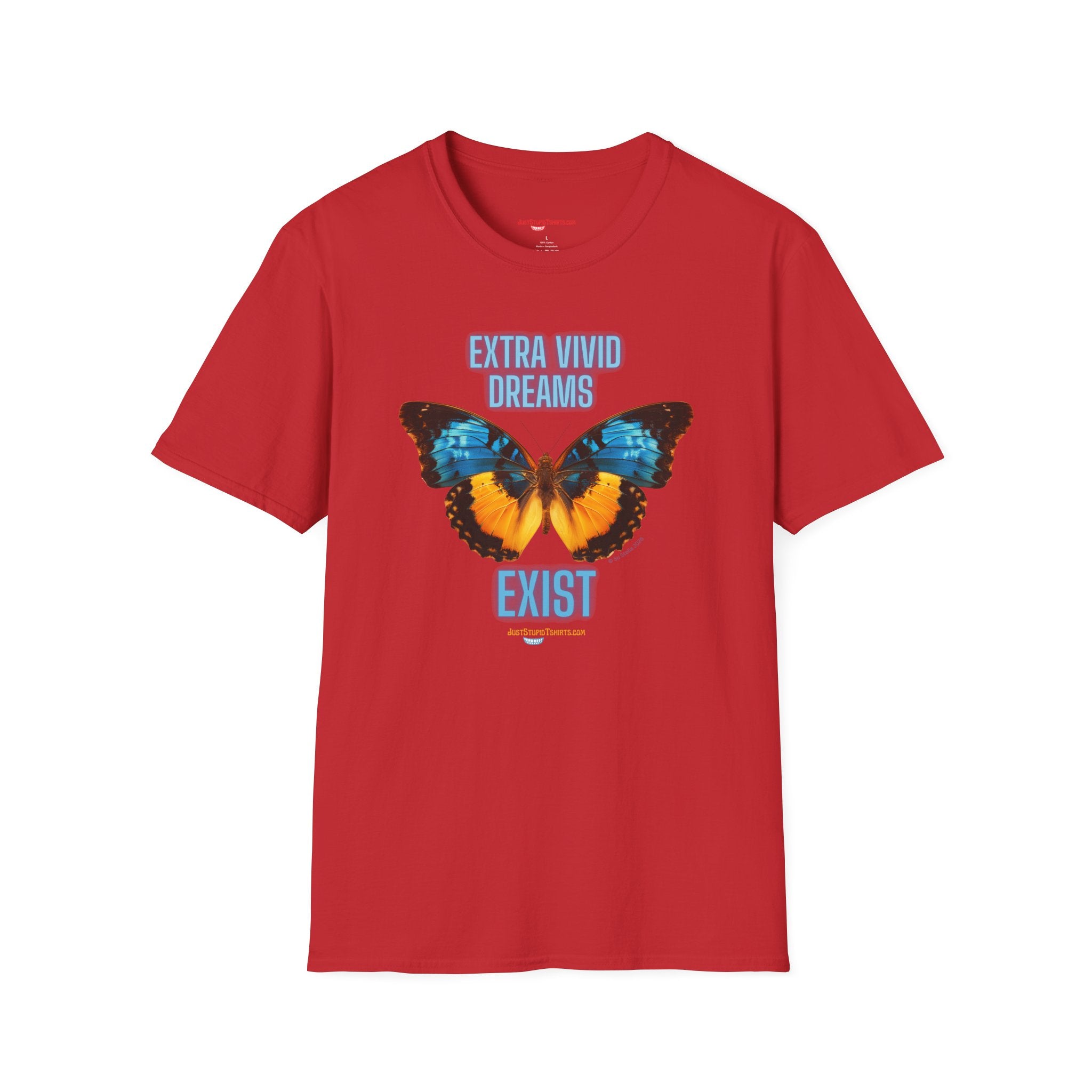 Butterfly 'Extra Vivid Dreams Exist' T-Shirt — Inspirational Graphic Tee
