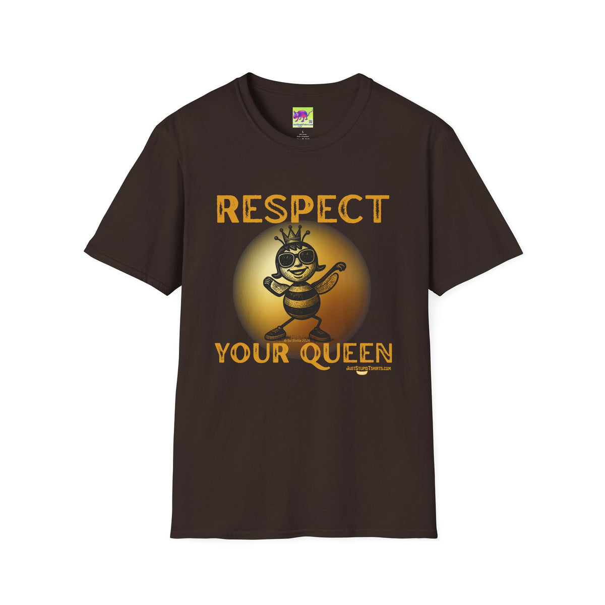 Respect Your Queen Bee T-Shirt- Bee Keeper- Bee Lovers