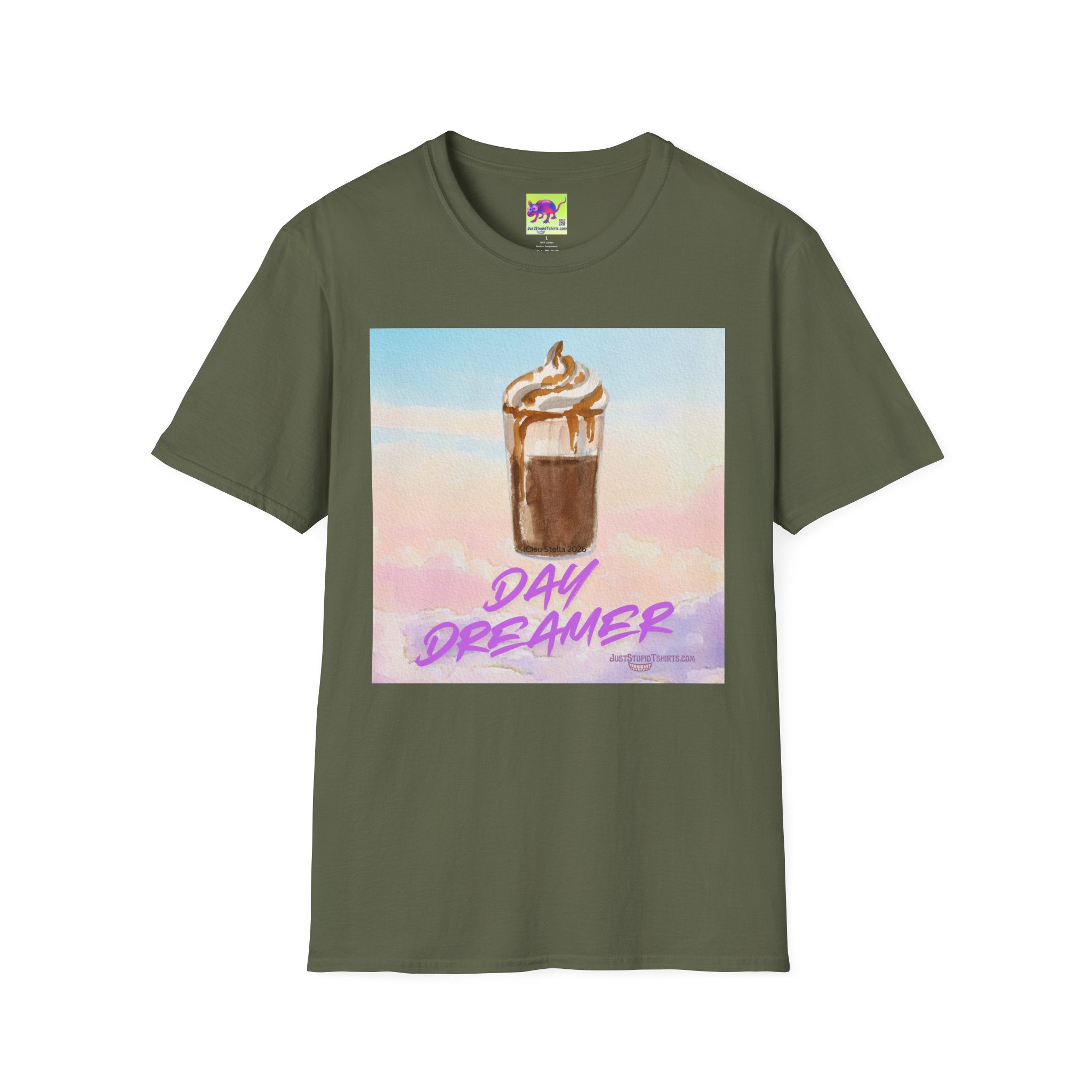 Daydreamer Coffee Tee — Iced Frappe Graphic T-Shirt
