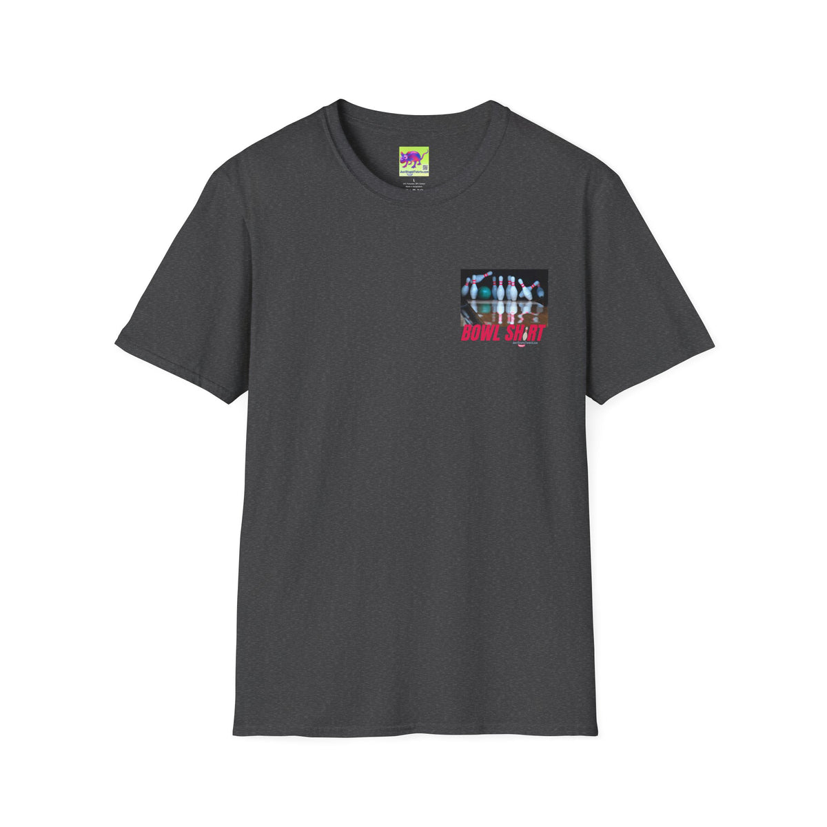 this is BOWL SHIRT - Bowlers shirt- League Night Bowling- Bowlers Gift -Unisex Softstyle T-Shirt