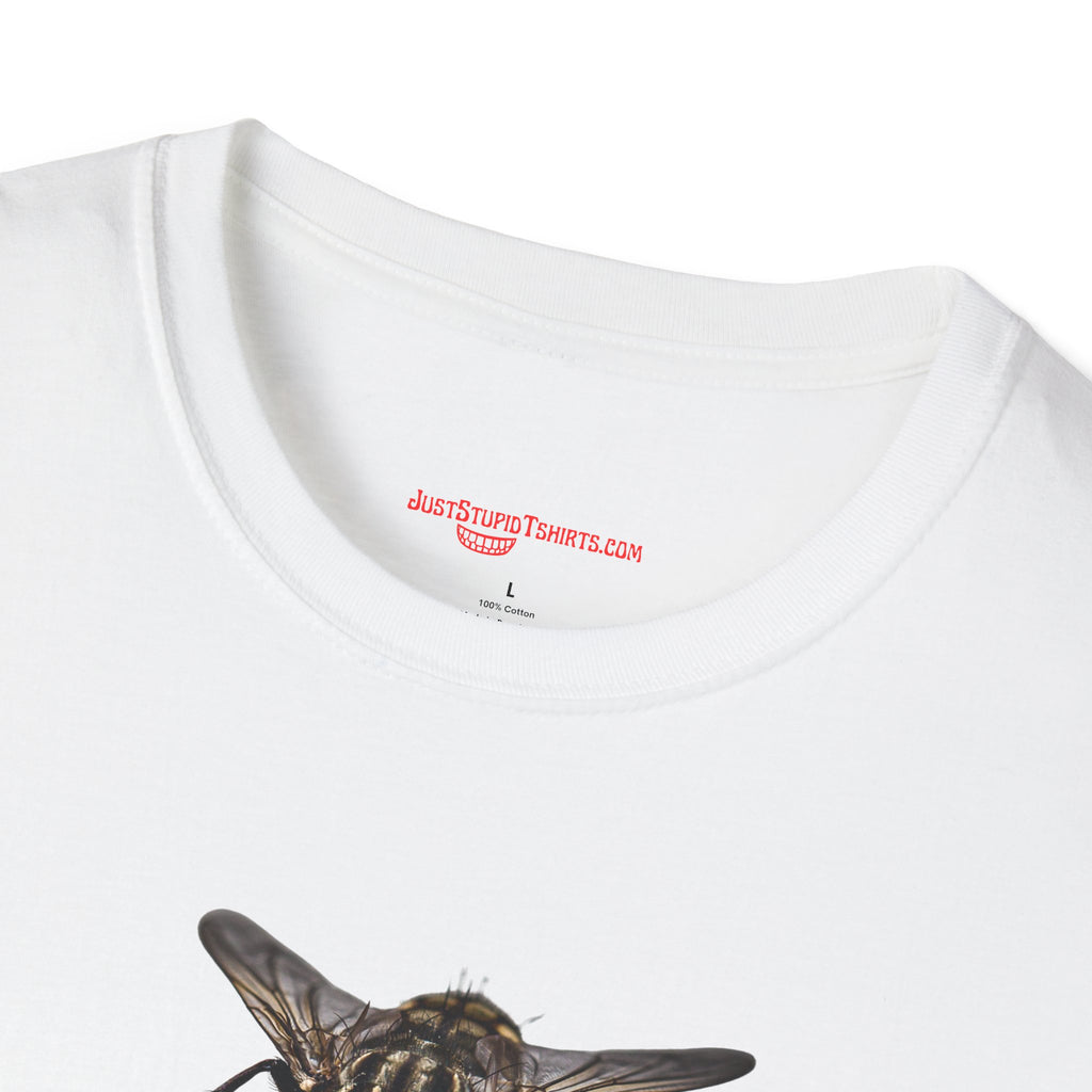 'So Fly' Fly T-Shirt — house fly, barfly, gross fly - rude, gross, Funny Insect Graphic Tee- rude inspiration
