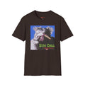 Stay Chill Fuzzy Bird T-Shirt — Relaxed Graphic Tee