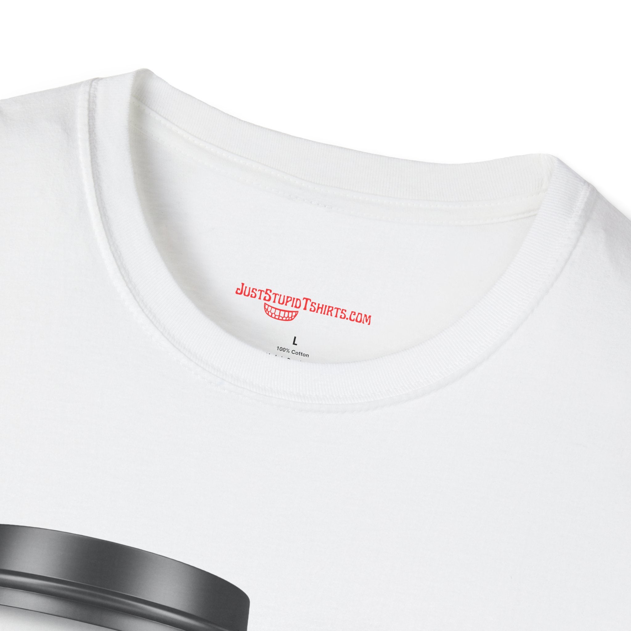 Coffee & Donut Lover T-Shirt — Cute Breakfast Graphic Tee- To Go Coffee and a Pink Donut is Love